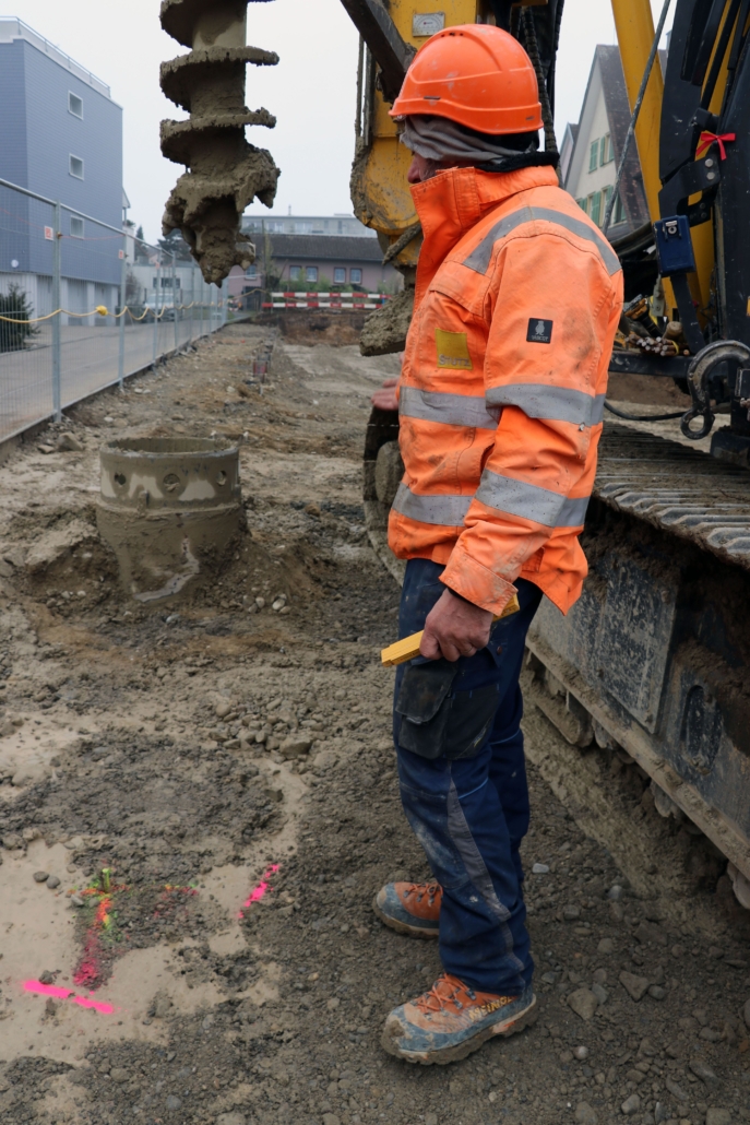 craftman with folding ruler